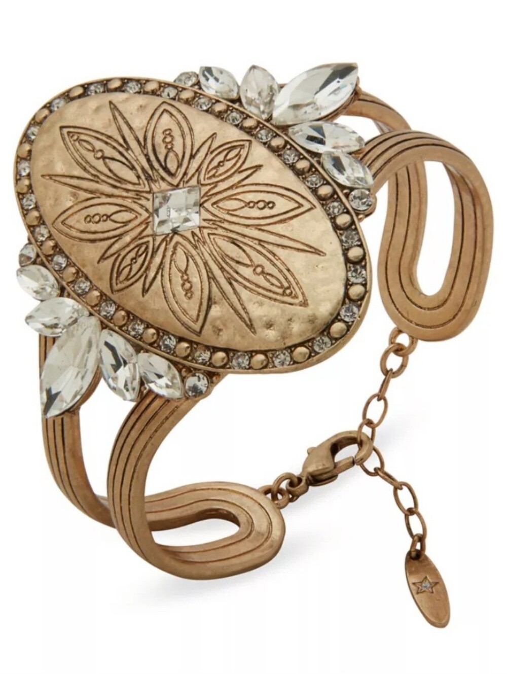 NWT Lainey Wilson Crystal Drama Cuff Braclet